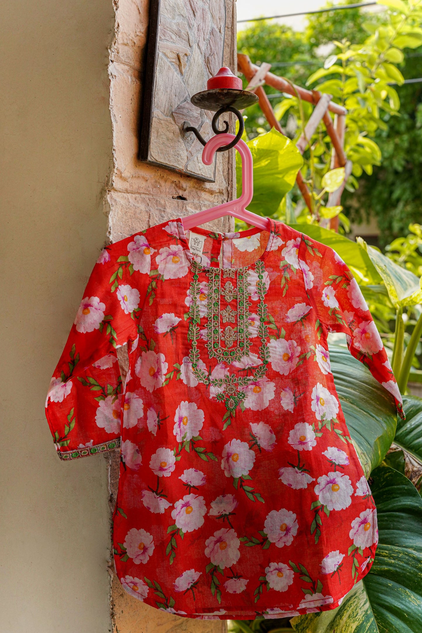 Embroiderd Co-ord set - Amber