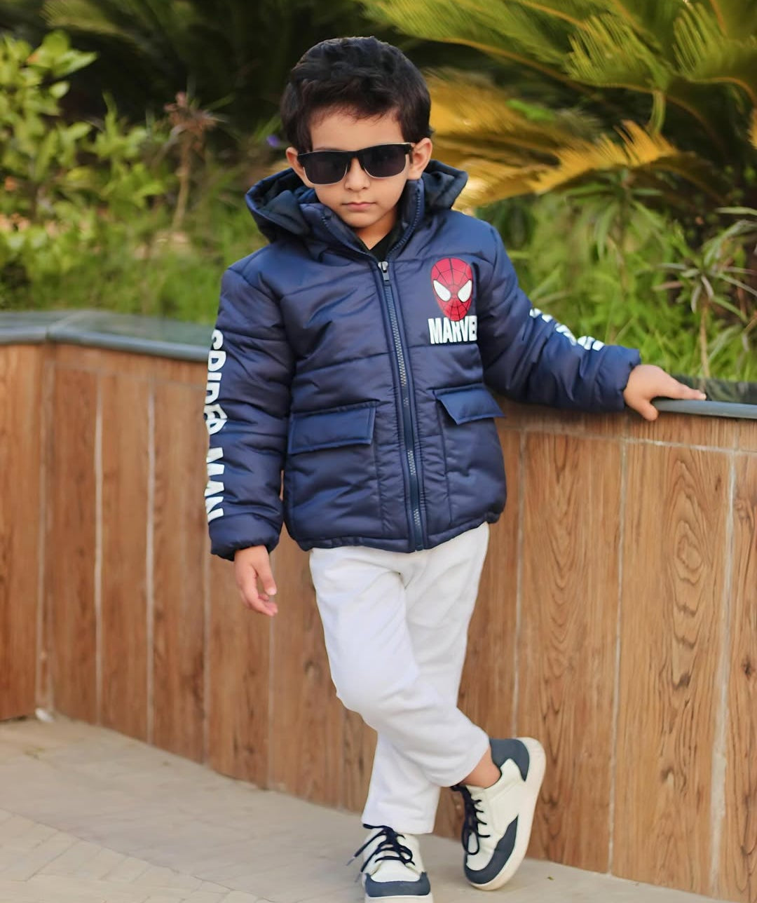 Marvel Quilted Puffer Jacket