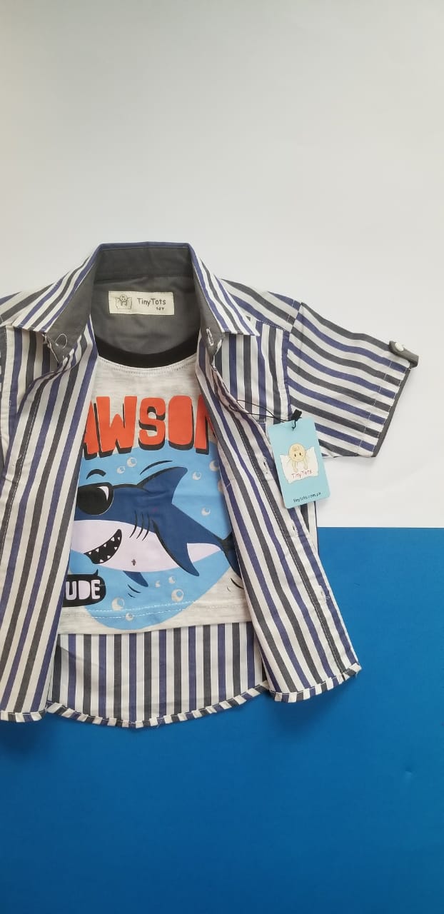 Jawsome Dude Double Shirt