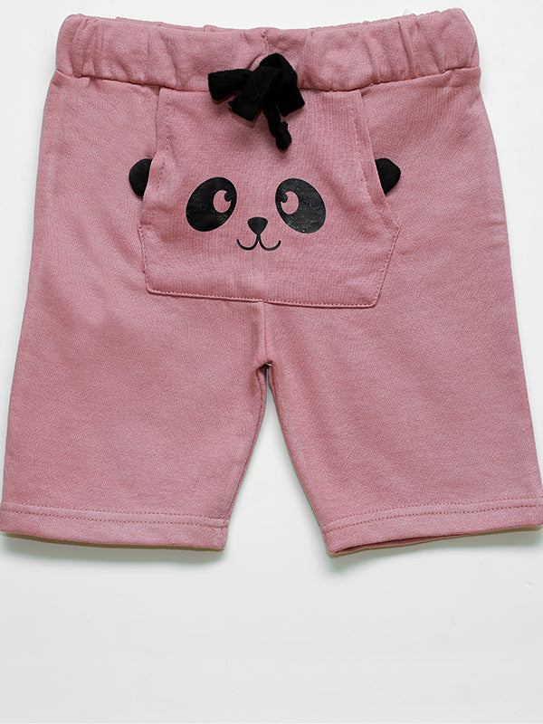 MANGO cotton short - BROWN