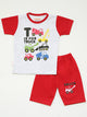 T for Truck graphic suit - Red
