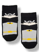 Angry Bird Black Graphic Crew Socks - P14