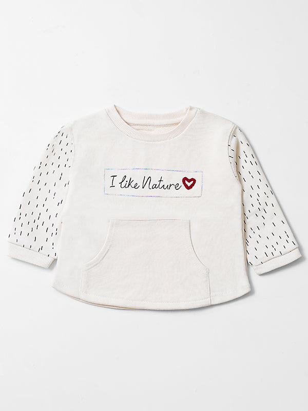 I Like Nature Fleece Sweat Shirt