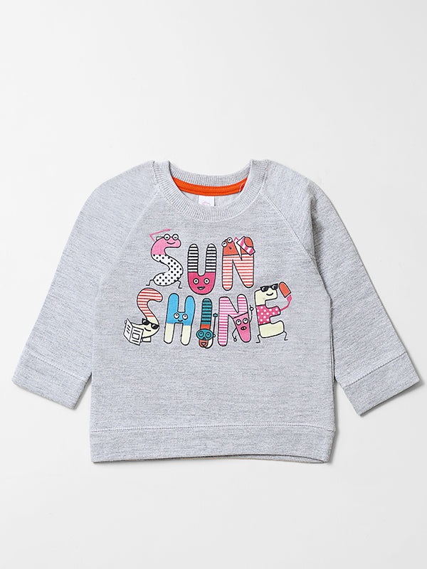 Sunshine Sliver Fleece Sweat Shirt