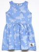 H&M Butterfly printed jersey dress with headbandss