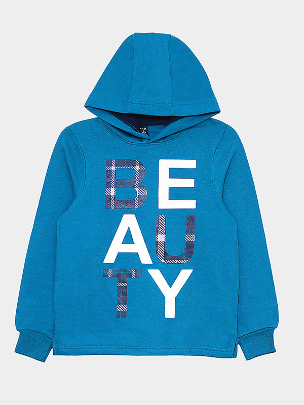 Blue Beauty Fleece Hoodie