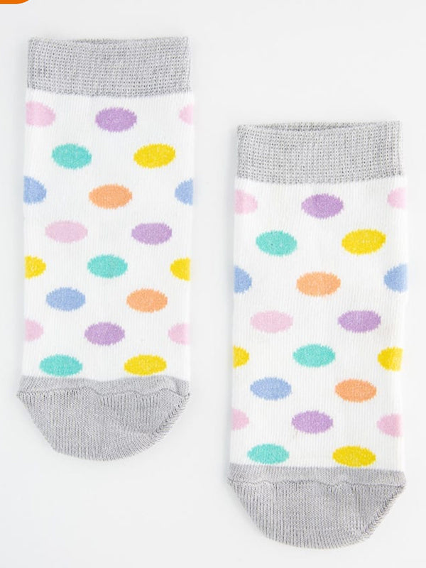 Polka Dot Multi Crew Socks - P02