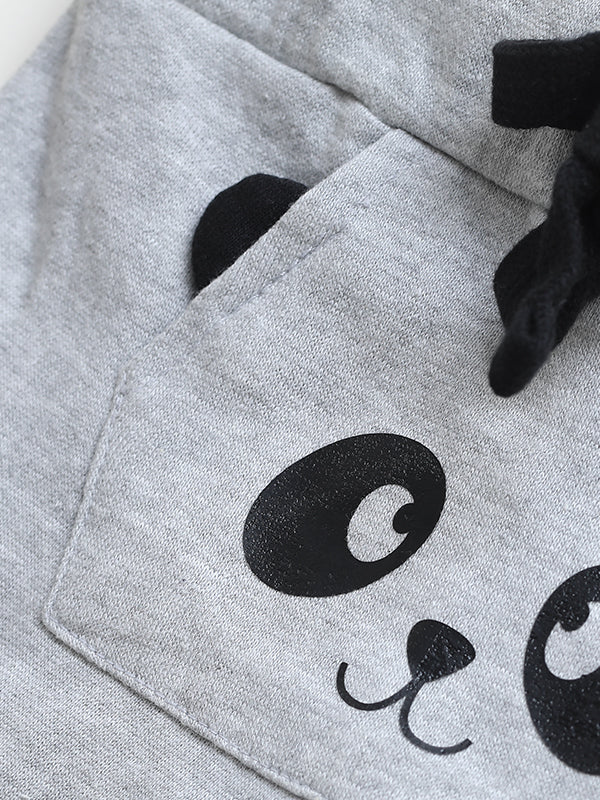 MANGO cotton short - GERY