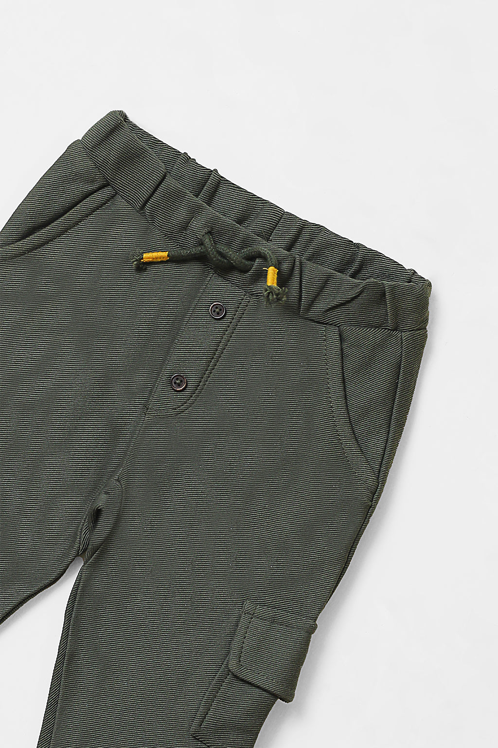 Green Side Pockets Pant