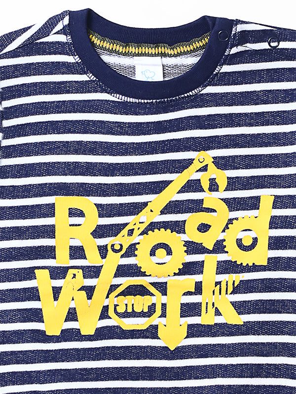 Road Work Black Lining Sweat Shirt