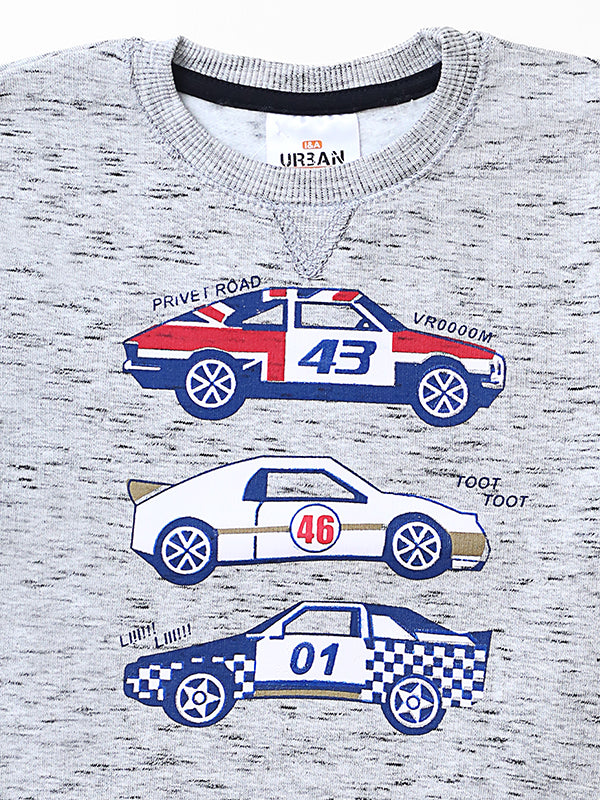 Racing Cars - Double Fleece Sweat Shirt