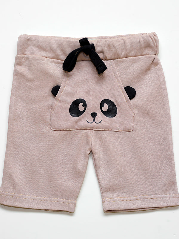 MANGO cotton short - Caramal