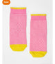 Pink Check Ankle Socks - P32