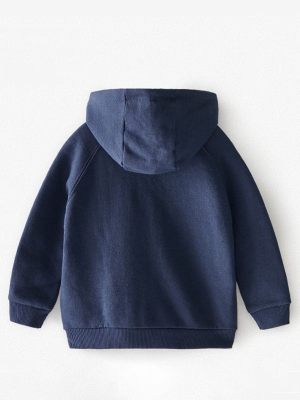 Endless Playtime Royal Blue Zipper Hoodie