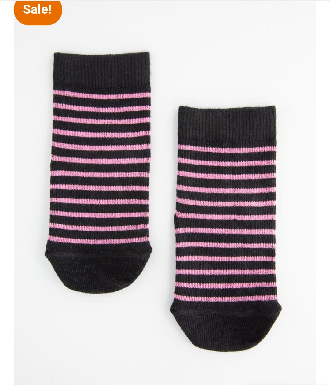 Pink Lining Crew Socks - P42