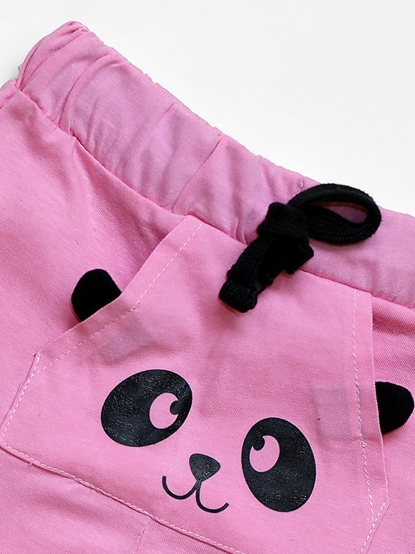 MANGO cotton short - PINK