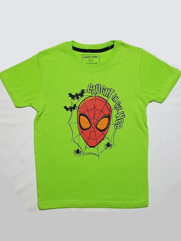 Caught in the web - boy Tee