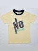 No Excuses boys yellow tee