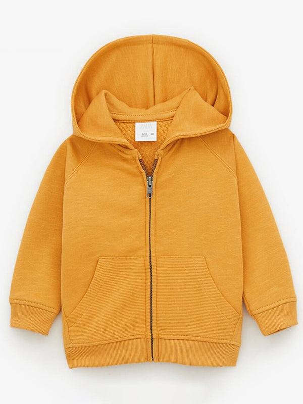 Zara Zipper Hoodie - Mustard