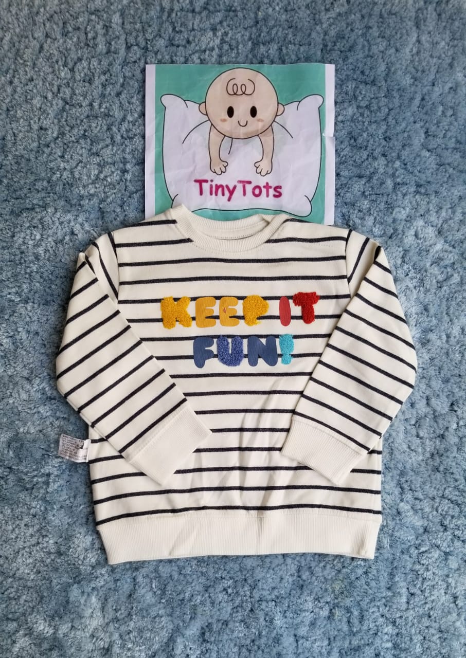 Keep It Fun 3D Fleece Sweat Shirt