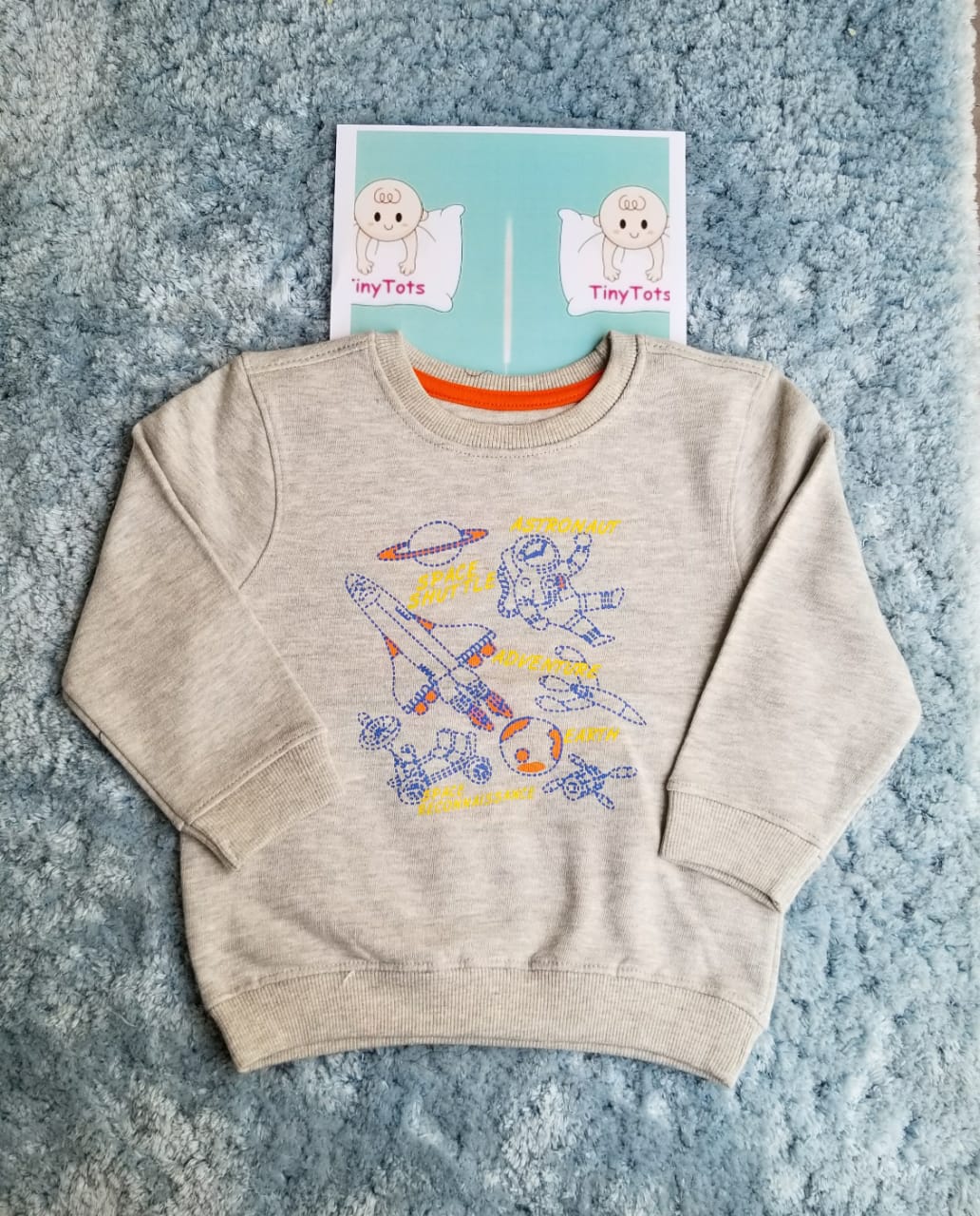Infants Astronaut Double Fleece Sweat Shirt