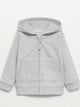 Light Grey Zipper Hoodie