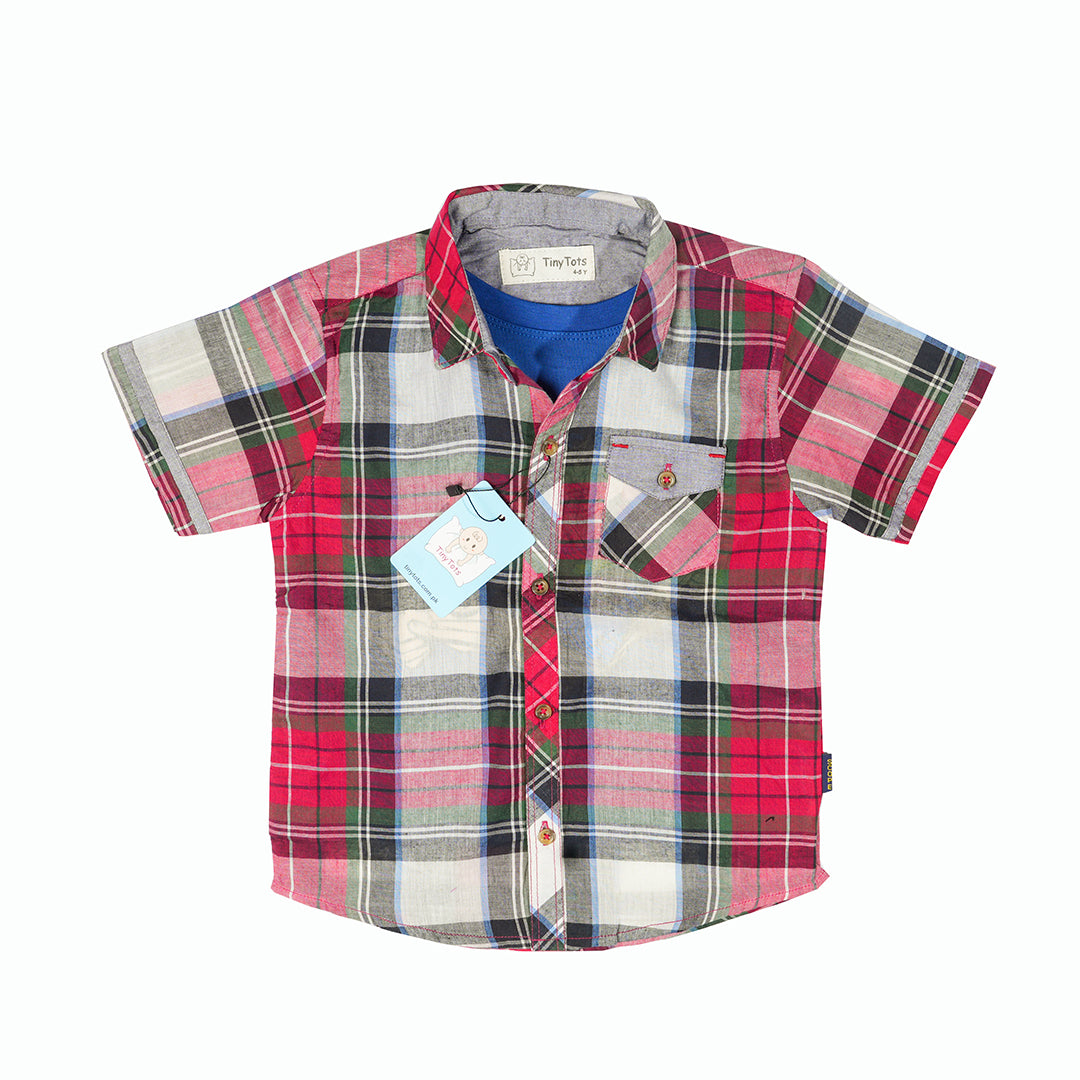 Superman Double Shirt - Red