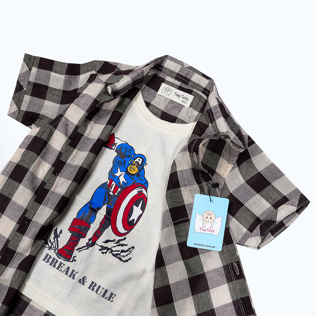 Captain America Double Shirt