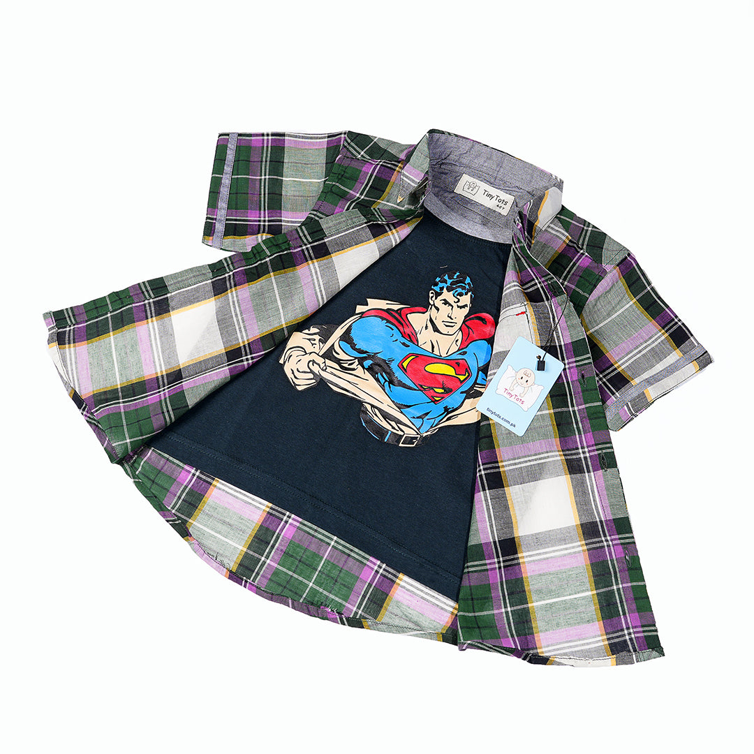 Superman Double Shirt