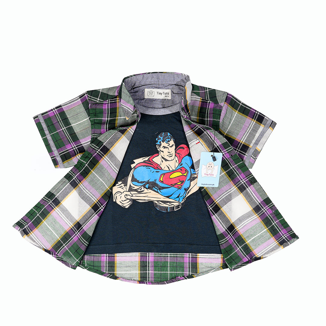 Superman Double Shirt