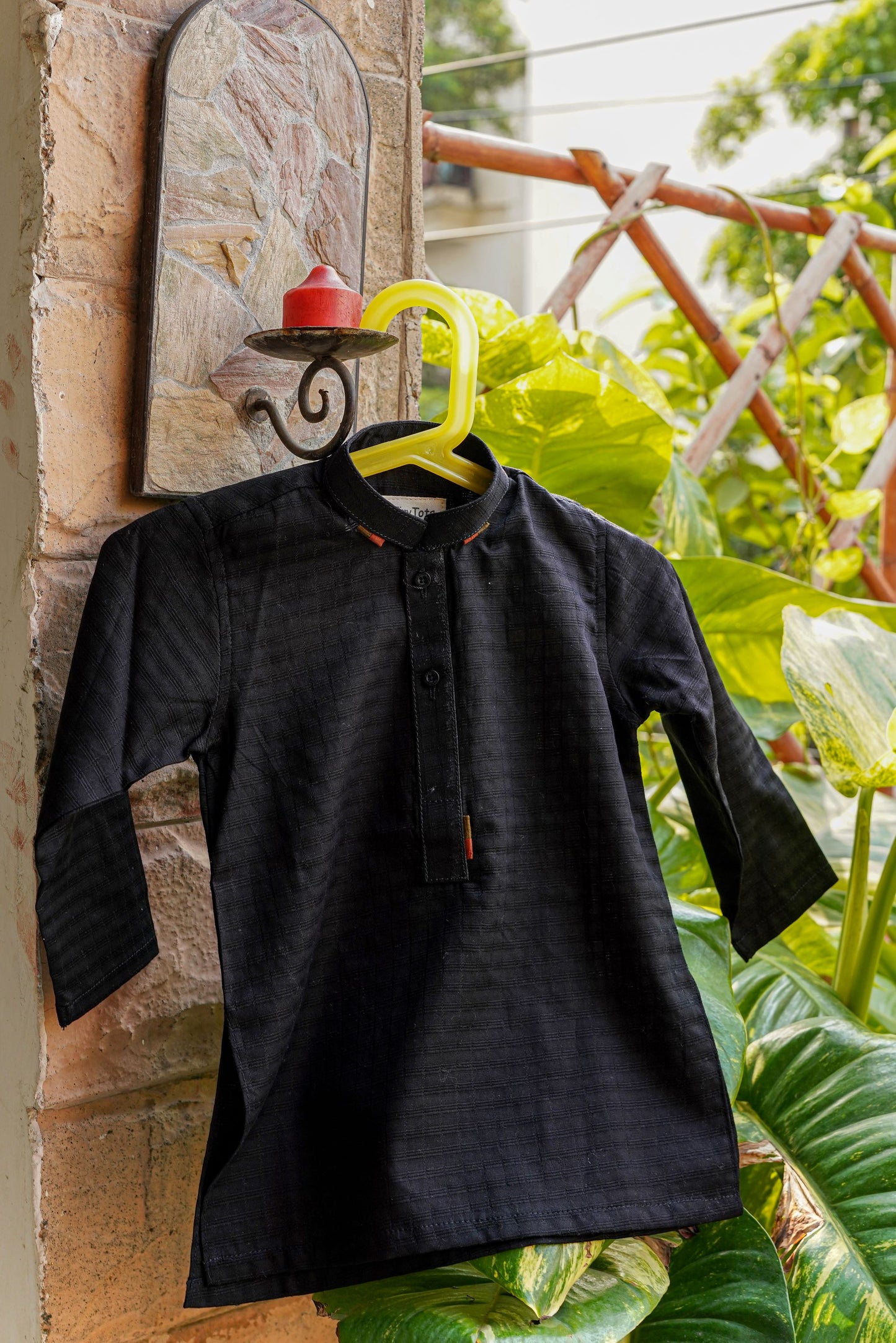 Boys Kurta Shalwar Black