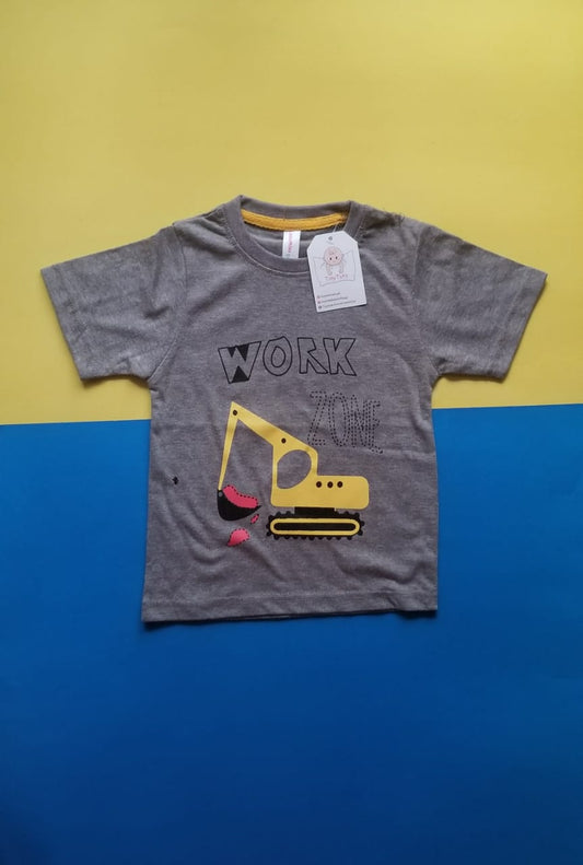 Boys T-Shirt Grey