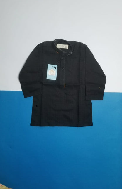 Boys Kurta Shalwar Black