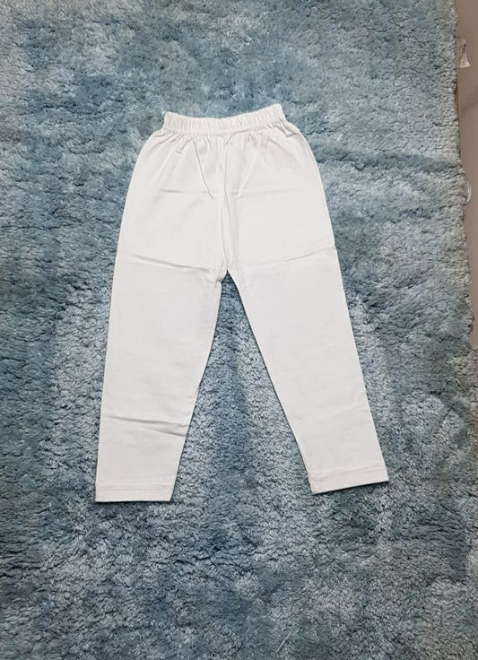 Girls Tights Basic White