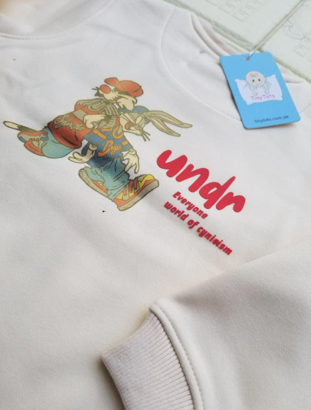 Patpat Rabbit Cream Undr - Premium Fleece SweatShirt