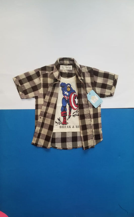 Captain America Double Shirt