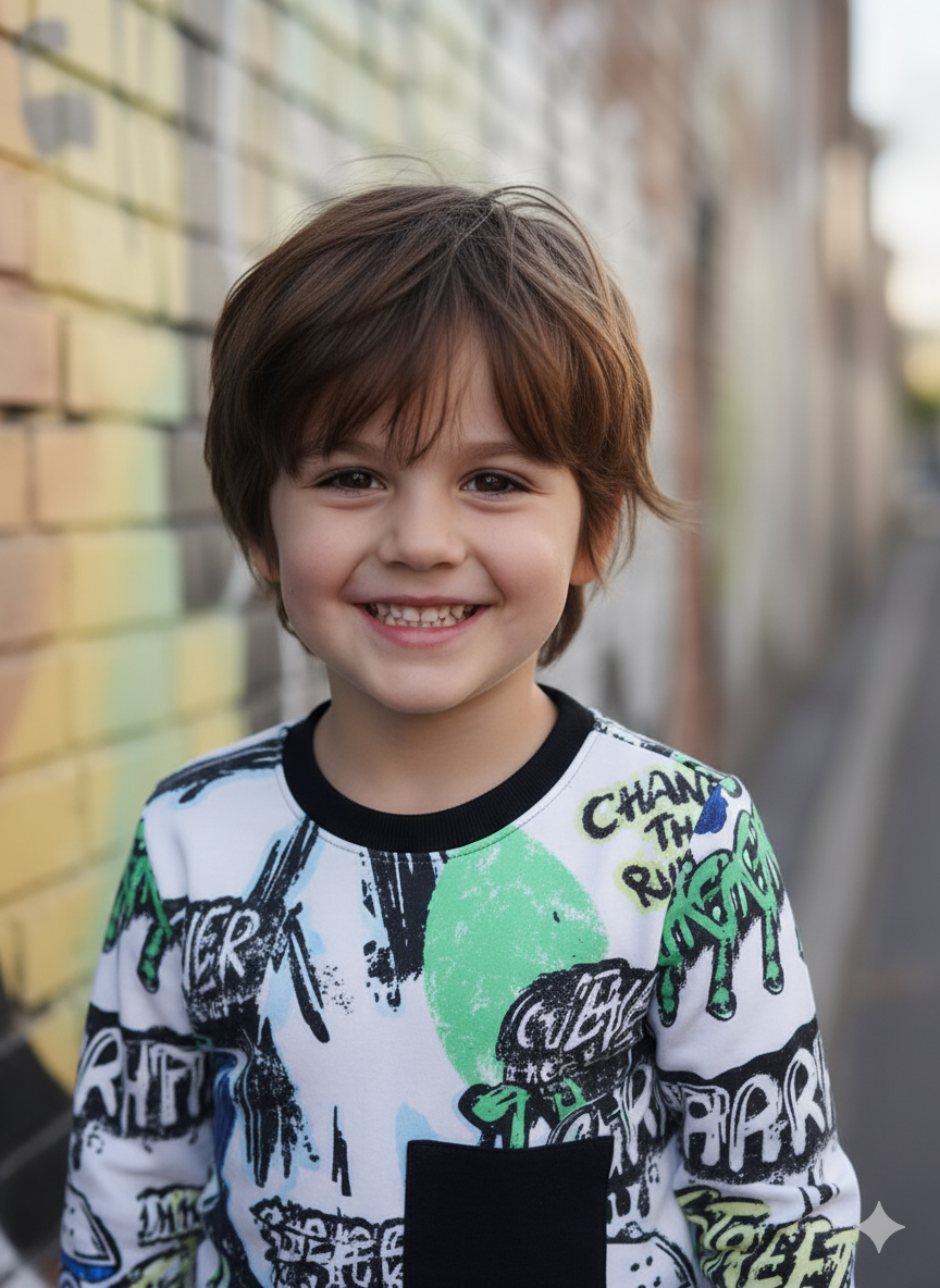 Overall Printed Terry Tracksuit