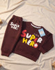 Little Super Hero Fleece Tracksuit