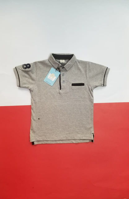 Boys Polo Shirt - Grey