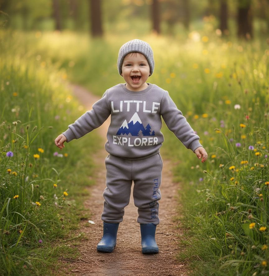 Little Explorer Fleece Tracksuit