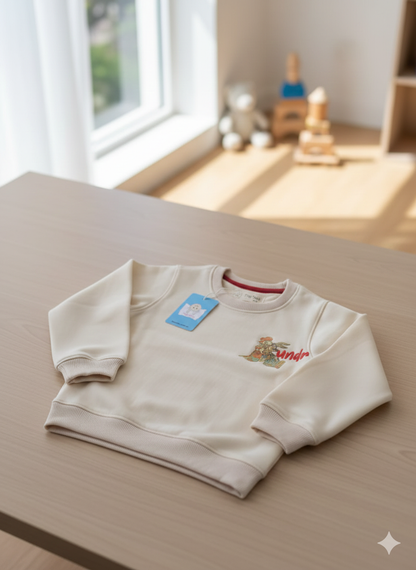 Patpat Rabbit Cream Undr - Premium Fleece SweatShirt