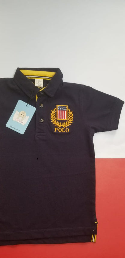 Boys Polo Shirt - Navy