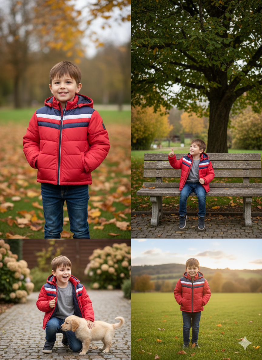 Scarlet Red Quilted Puffer Jacket