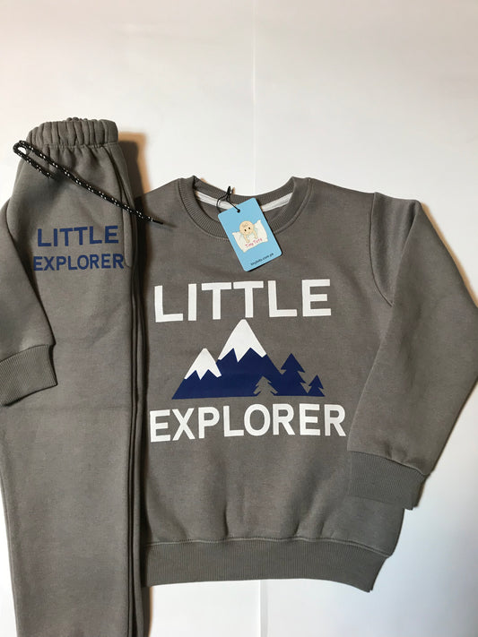 Little Explorer Fleece Tracksuit