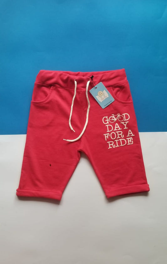 Good day for a ride - boys shorts