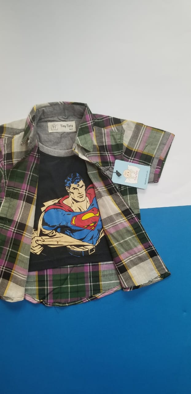 Superman Double Shirt