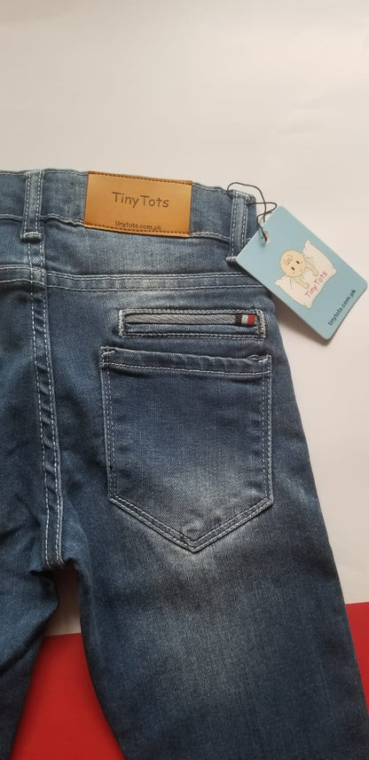 Kids Denim - Basic Blue with red tint