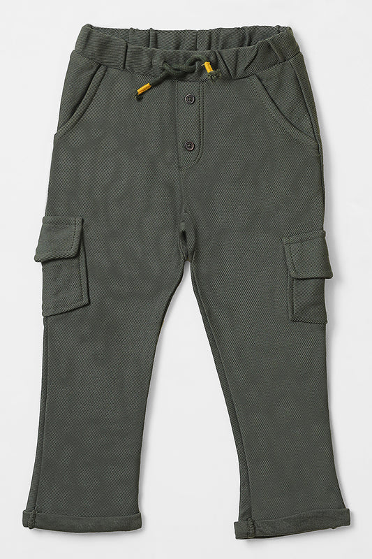 Green Side Pockets Pant