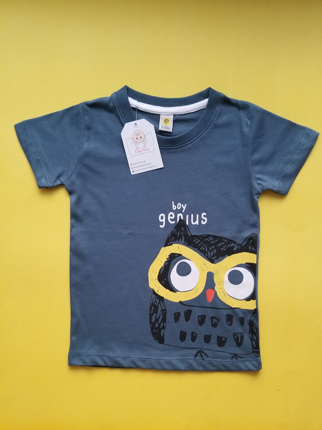 Genius Boy Teal Tee