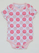 Puma pink polka dot Romper dress